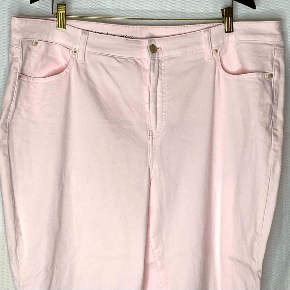 LIKE NEW Talbots Flawless Straight Crop Jeans